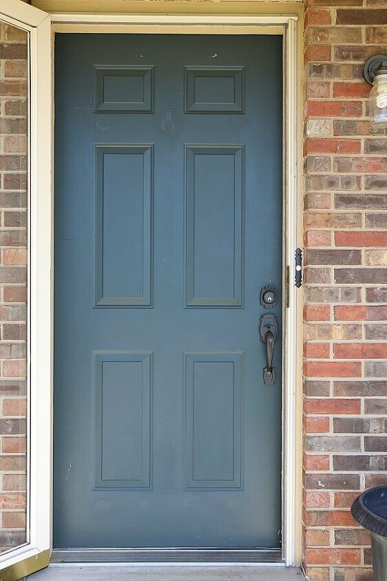 diy front door transformation