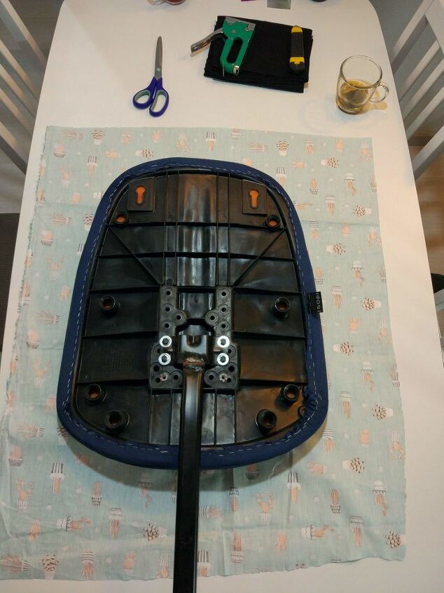 reupholster an office chair