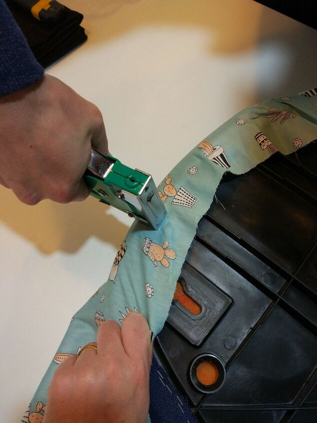 reupholster an office chair