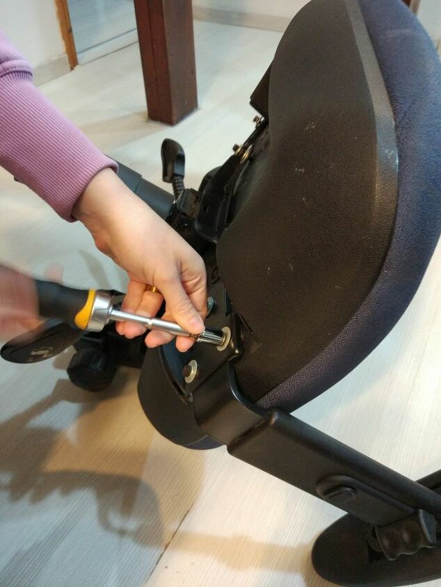 retapizar una silla de oficina