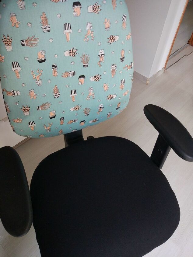 reupholster an office chair