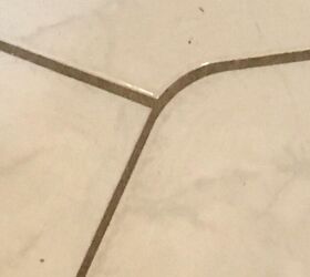 q how do i clean the grout in my tile floor