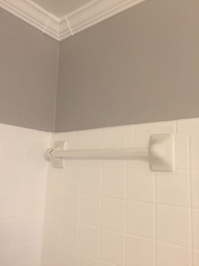 how can i transform a towel bar in the shower to a shelf