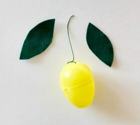 easter egg lemon branch