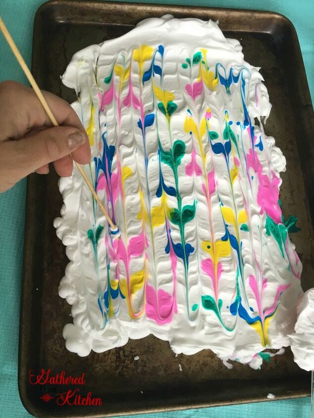 how to make tye dye shaving cream easter eggs
