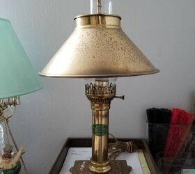 how can i clean this metal lamp