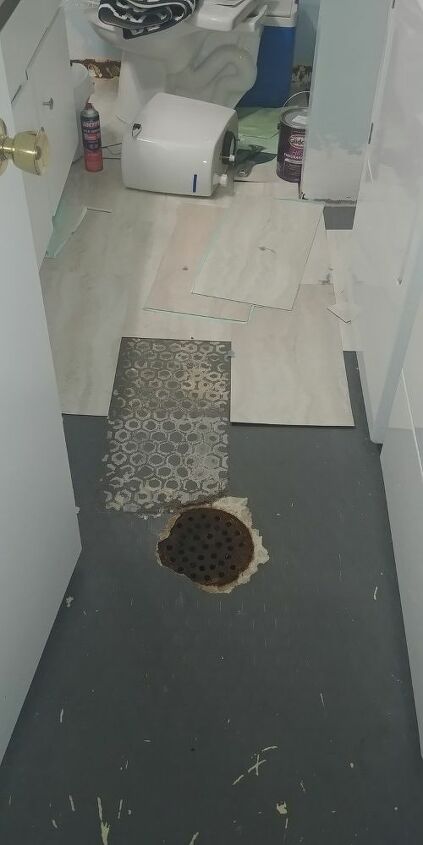 how do we finish our basement laundry room floor