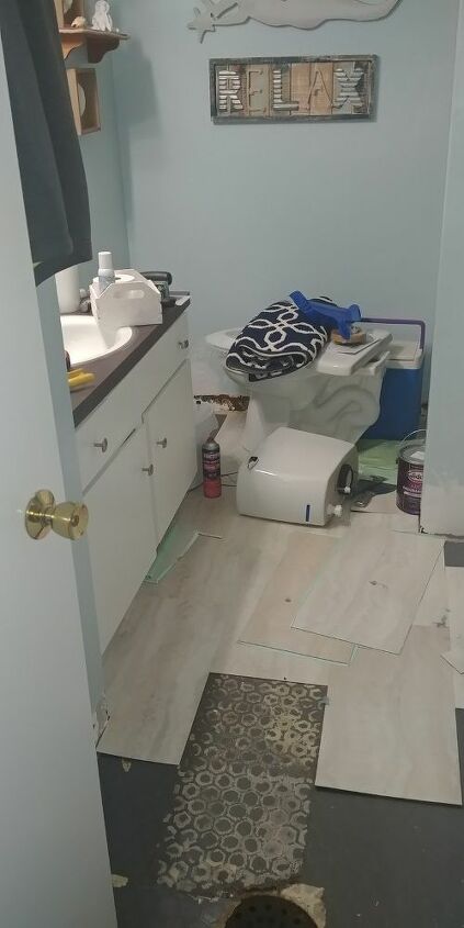 how do we finish our basement laundry room floor