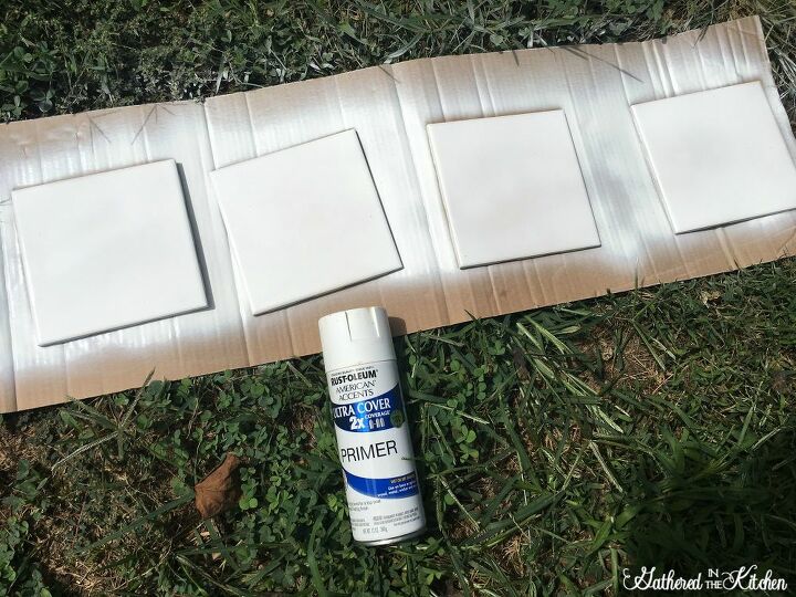 diy stencil tray before after