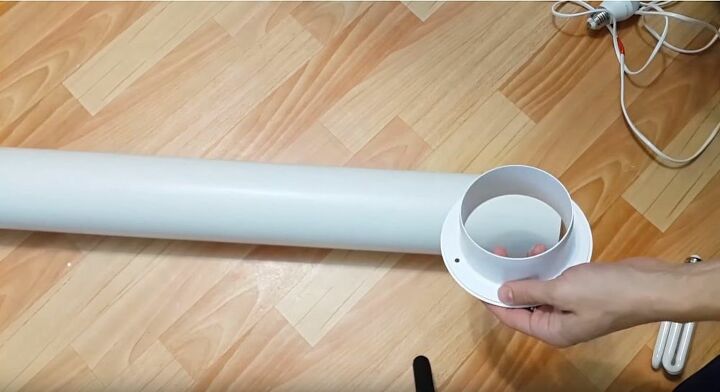 pvc pipe lamp with your own hands with rgb backlight and bluetooth sp