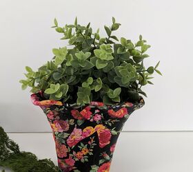 decoupage flower pot