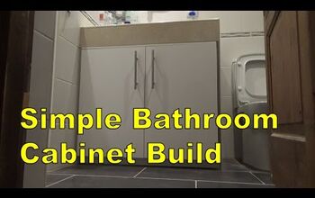 Build Cabinets Around A Pedestal Sinks
