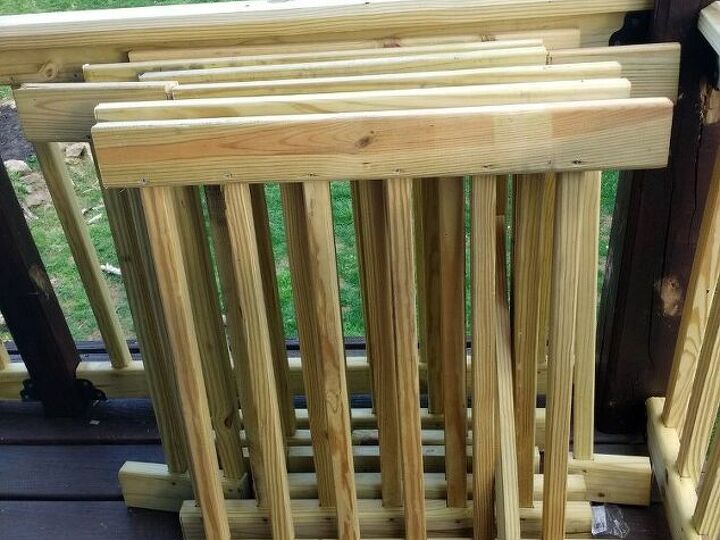 q ideas for repurposing deck railing scraps