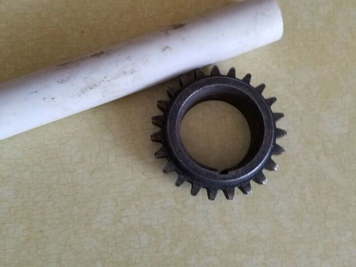 q how do i attach a metal gear to pvc pipe