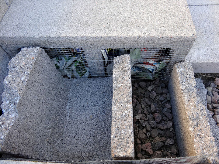 concrete wheelbarrow ramp