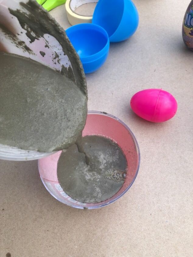 huevos de cemento para velas diy fail lata de velas