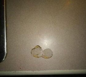 How to fix holes in a old laminate countertop besides using bondo