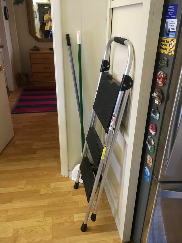 q hide my broom and small ladder
