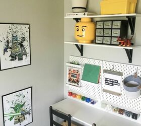 DIY Lego Workstation Using Ikea Skadis