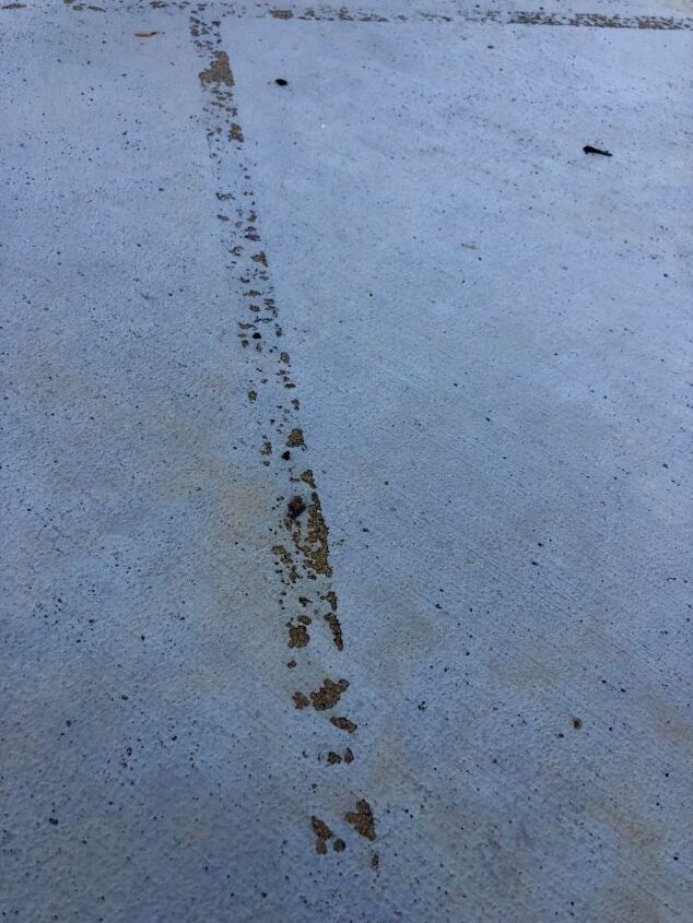 q concrete stain removal