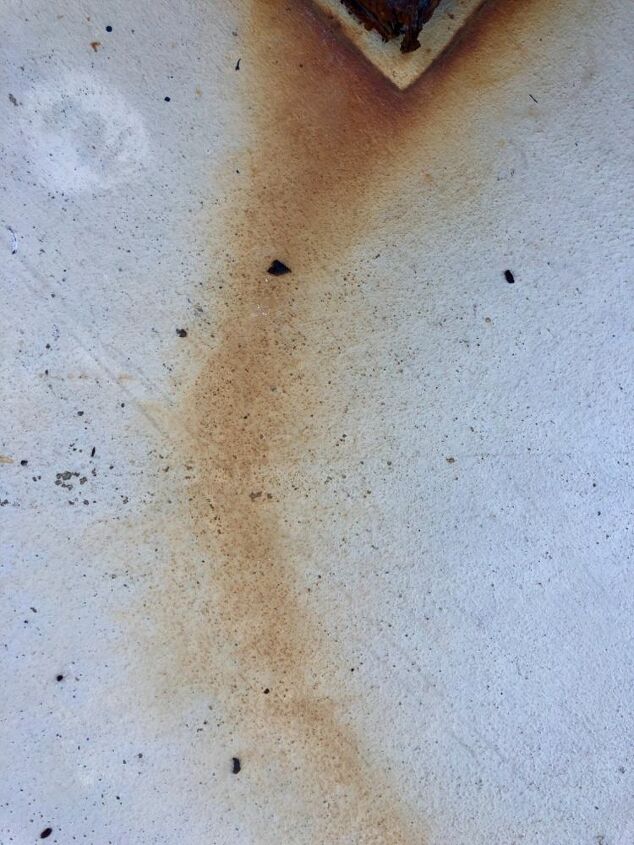 q concrete stain removal