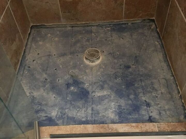 q how to fix a stall shower