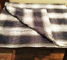 diy ironing pad made with a mylar emergency blanket