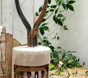 rusty garden tool gets a new life