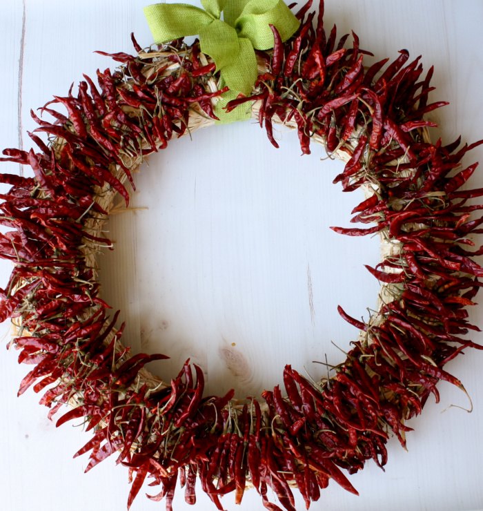 chili pepper wreath