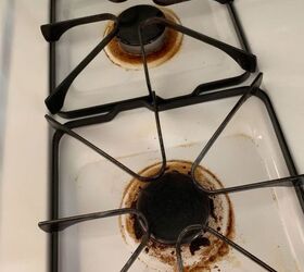 how do i remove the stubborn stains from gas stove
