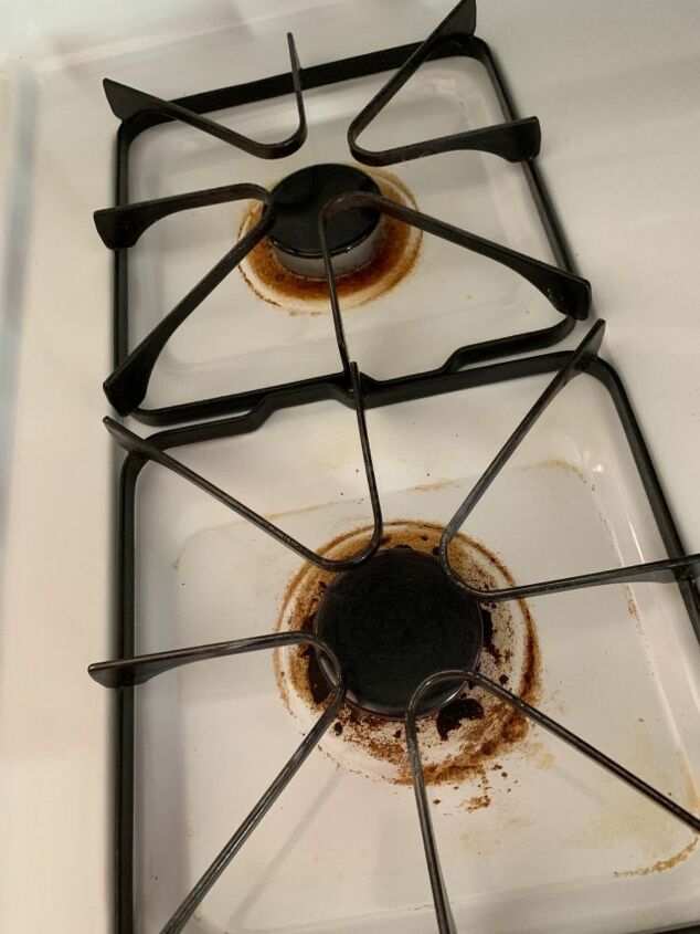 How Do I Remove The Stubborn Stains From Gas Stove Hometalk