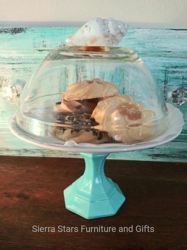dollar store cookie stand and dome