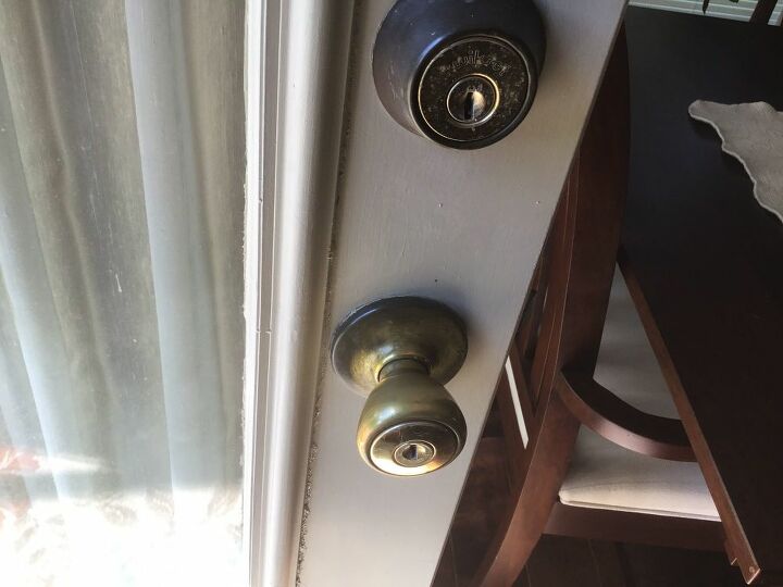 q how do you bring the shine back to brass door knobs