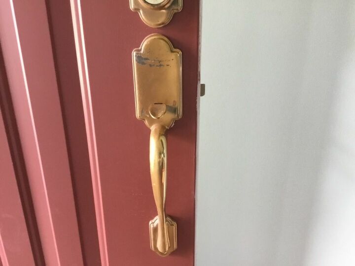 q how do you bring the shine back to brass door knobs