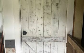 Bathroom Door Make Over