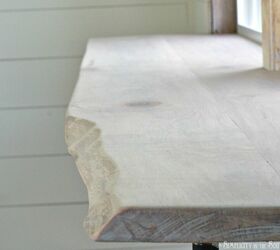 17 natural live edge wood projects to add authenticity to your home, Rustic Live Edge Wood Bar