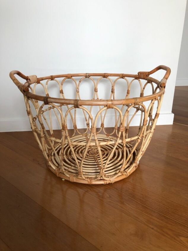 basket coffee table hack, Basket