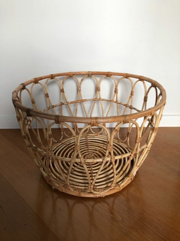 basket coffee table hack, DIY Coffee Table