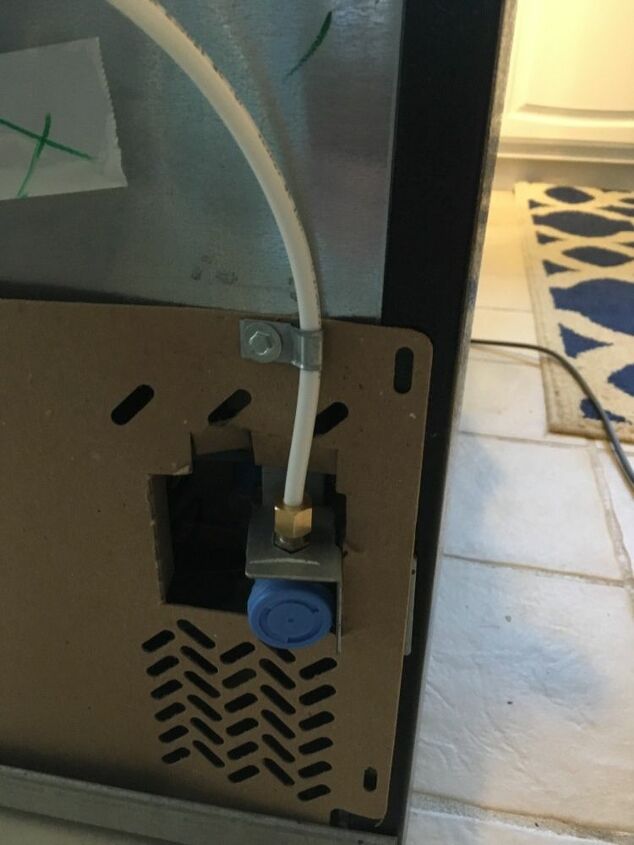 adding a second water line from a refrigerator to a coffee maker