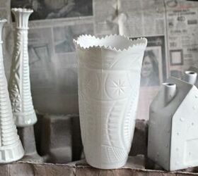 easy to make beautiful faux hobnail milk glass