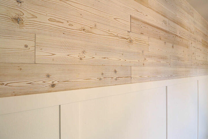 how to get a shiplap look without any power tools