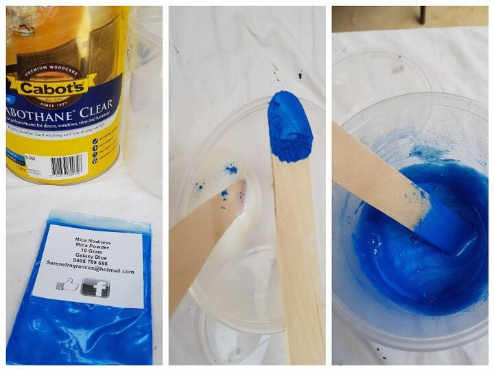 como obter um efeito de pintura metlica com chalk paint