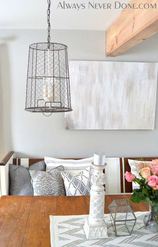 15 creative ways to use chicken wire inside and outside your home, From Linen Bin to Wonderful Wire Lampshade