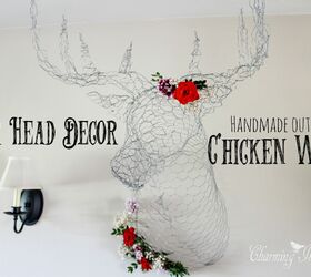 15 creative ways to use chicken wire inside and outside your home, Delightful DIY Wire Deer