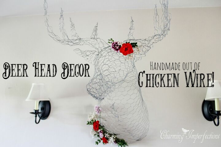 15 creative ways to use chicken wire inside and outside your home, Delightful DIY Wire Deer