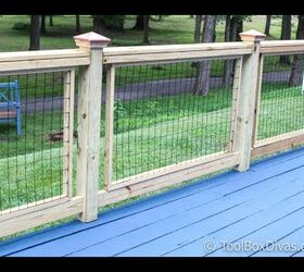 15 creative ways to use chicken wire inside and outside your home, Wonderful Chicken Wire Fence for Decks