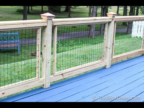 15 creative ways to use chicken wire inside and outside your home, Wonderful Chicken Wire Fence for Decks
