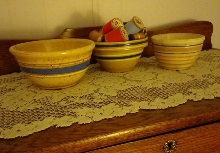q what can i do with three antique bowls