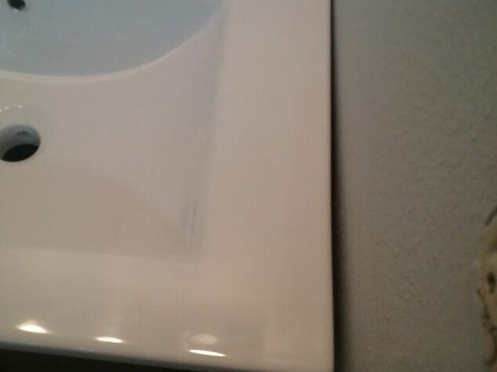 q making bathroom vanity fit better