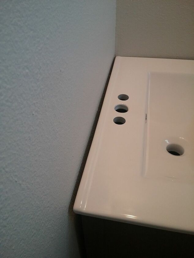 q making bathroom vanity fit better